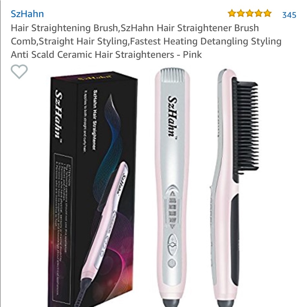 SzHahn Straightening Brush